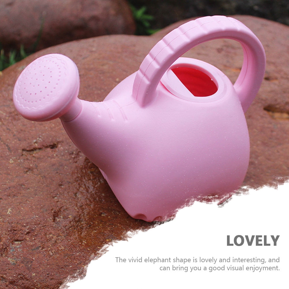 unbranded 2pcs Elephant Watering Can Pot Bottle: Cartoon Water Spray Can Garden Watering Jug Flower Watering Bottle for Garden Flower Waterer