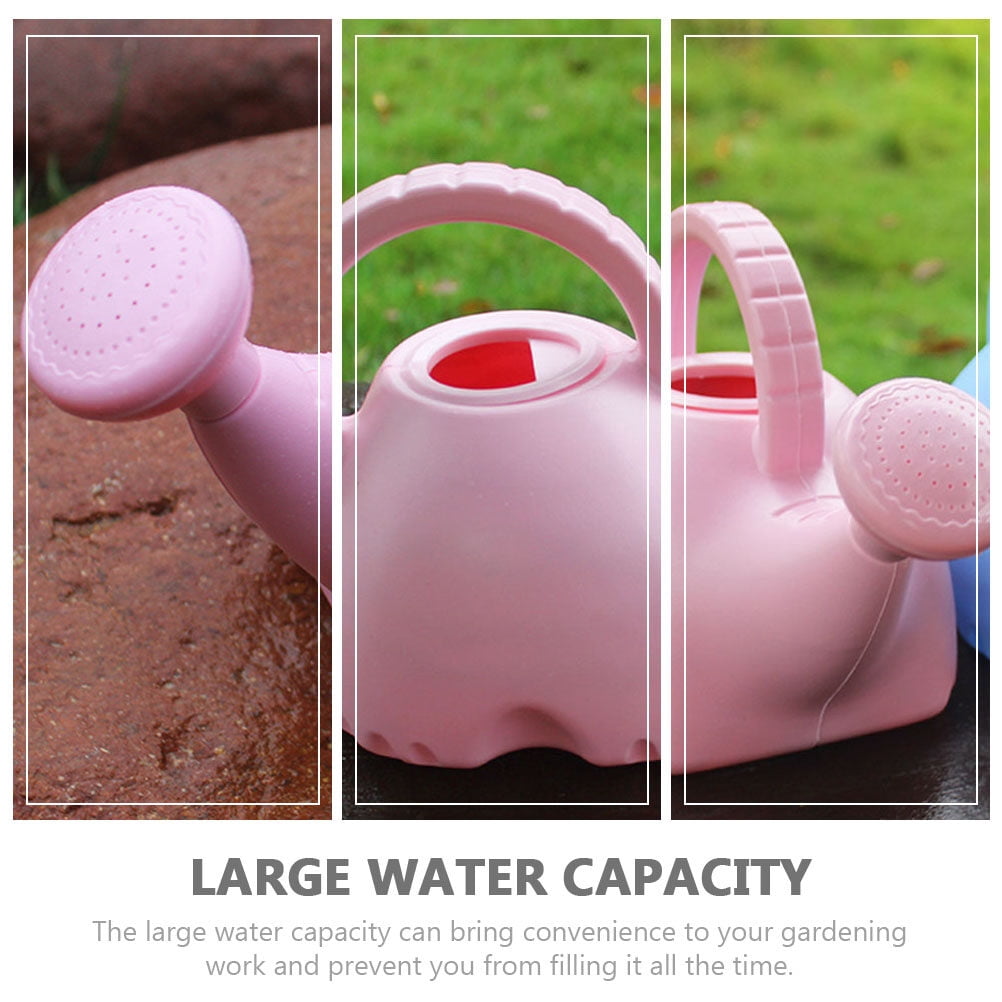 unbranded 2pcs Elephant Watering Can Pot Bottle: Cartoon Water Spray Can Garden Watering Jug Flower Watering Bottle for Garden Flower Waterer