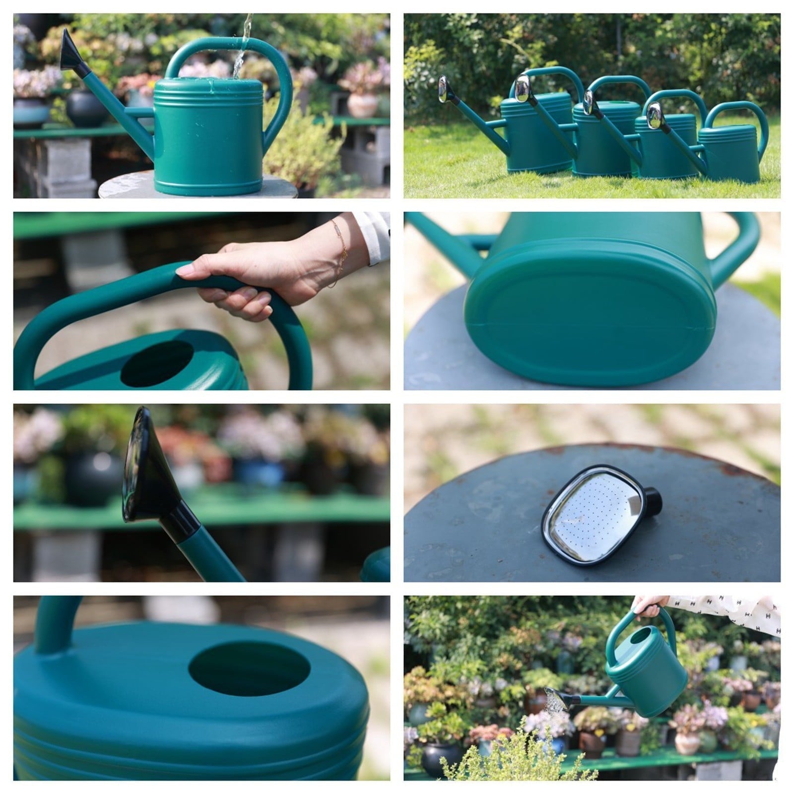 Watering Can, 3L Large Capacity Long Mouth Watering Indoor