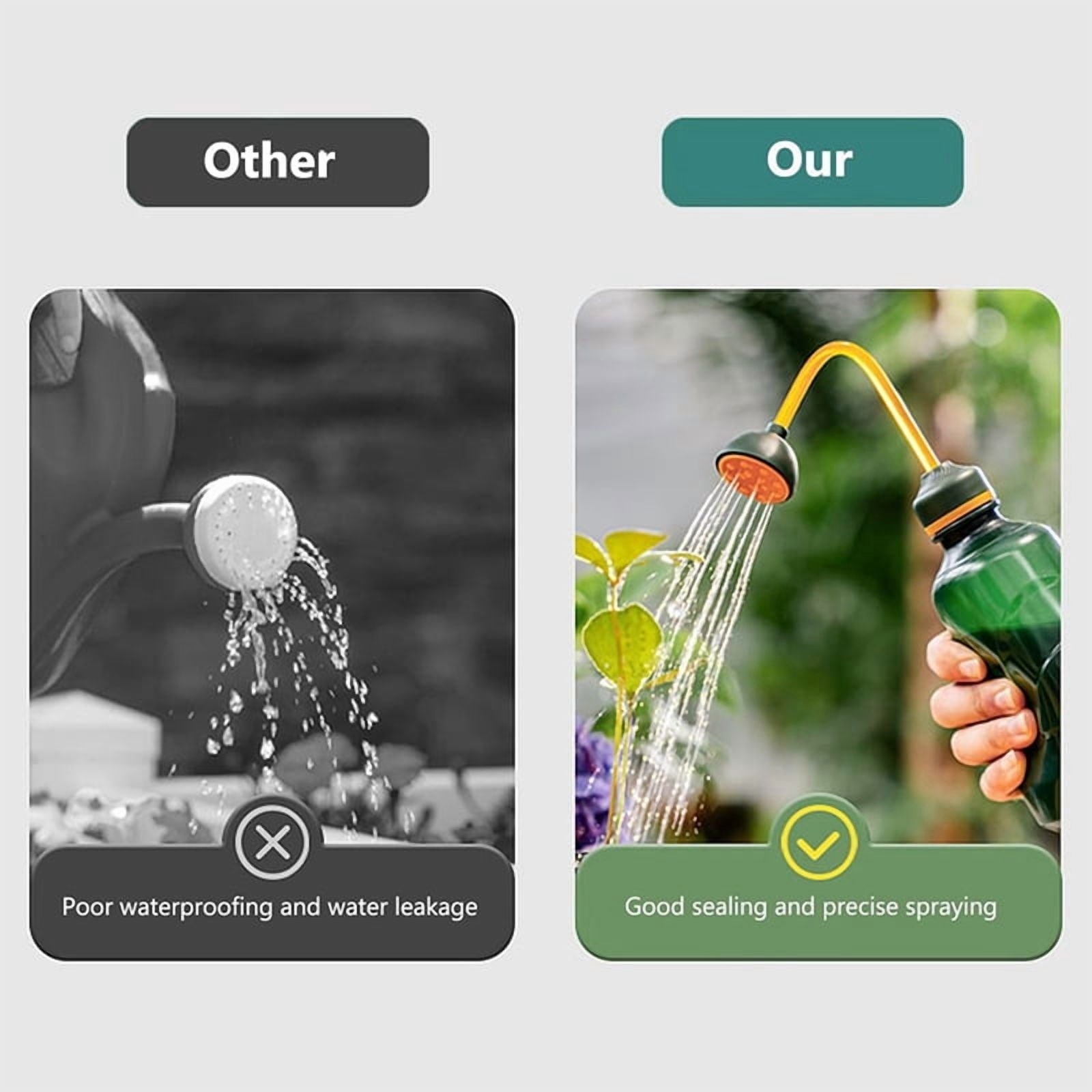 2 x Watering Can-Green