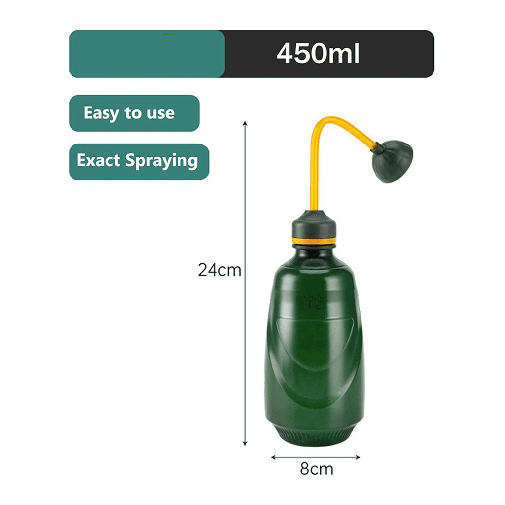 2X Watering Can for Seedlings, Small Watering Can for House Plant Garden Flower 0.45L Green,2 x Watering Can,Green