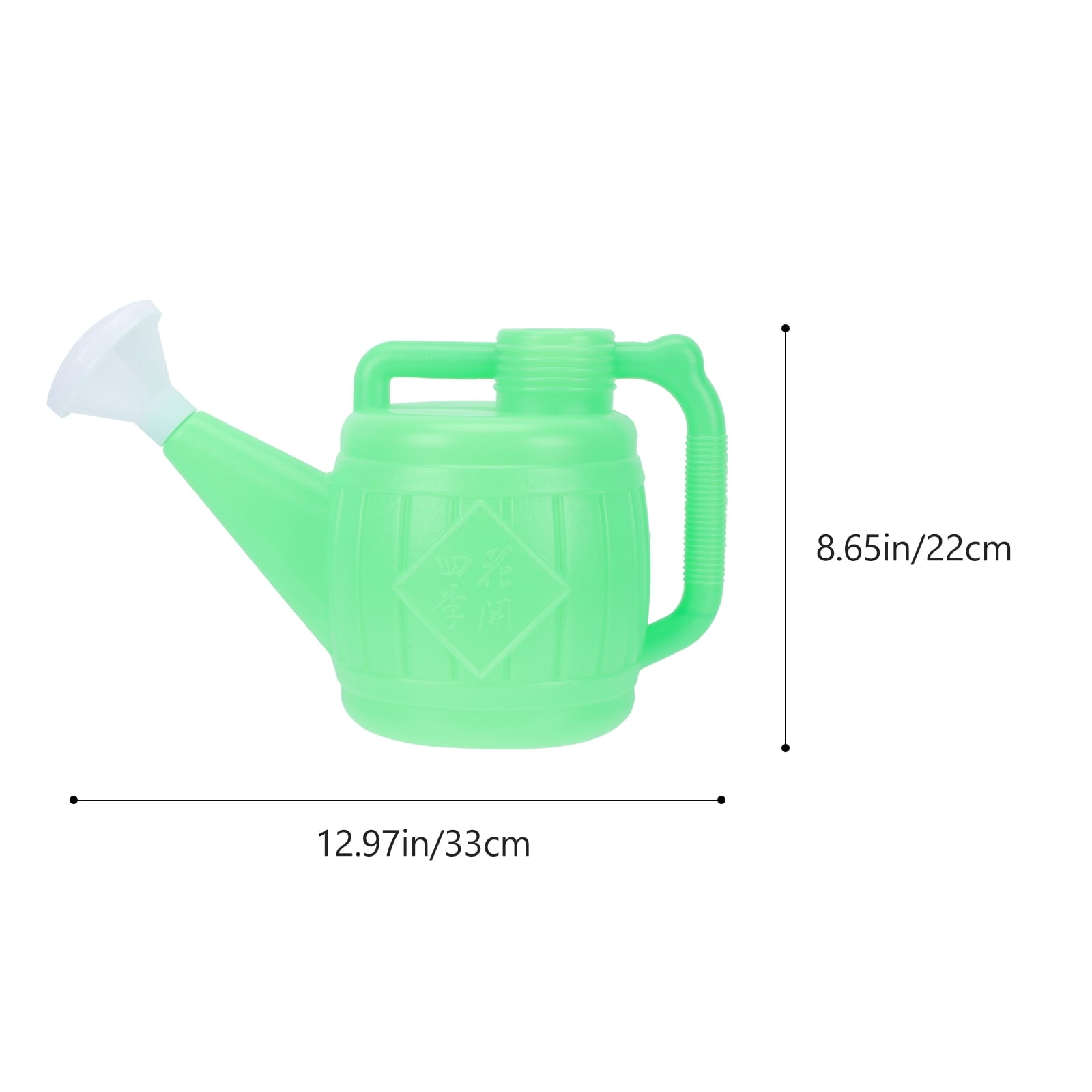 unbranded Plastic Watering Can Spray Indoor Plants Sprinkler Kettle Green