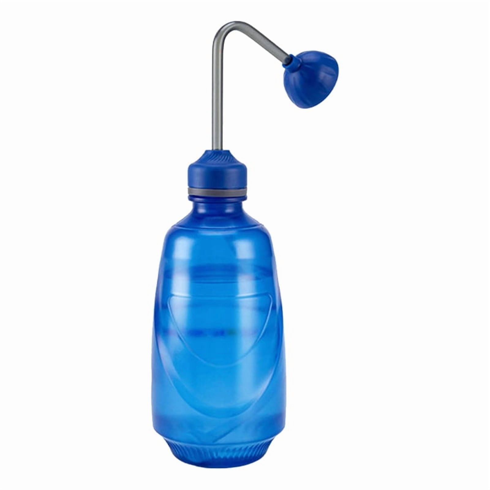 Watering Can for Seedlings, Small Watering Can for House Plant Garden Flower 0.45L Blue