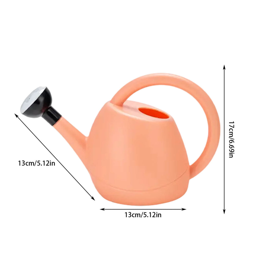 Watering Can Indoor Plants, Long-Spout Water Spray Bucket, Cute Flower Design Small Gardening Can for Indoor and Outdoor Plants