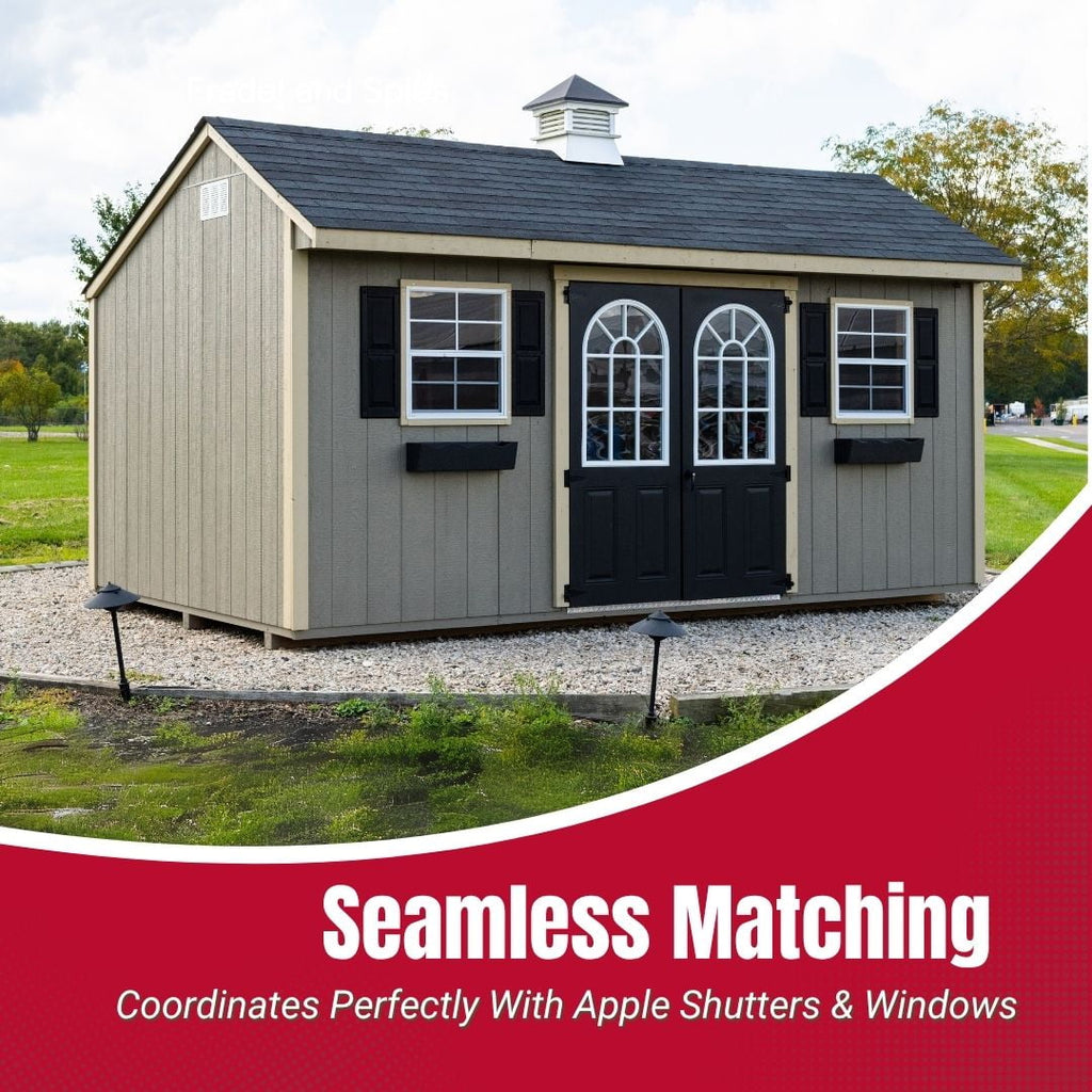 18” Paintable Flower Box – Weather-Resistant for Sheds and Playhouses