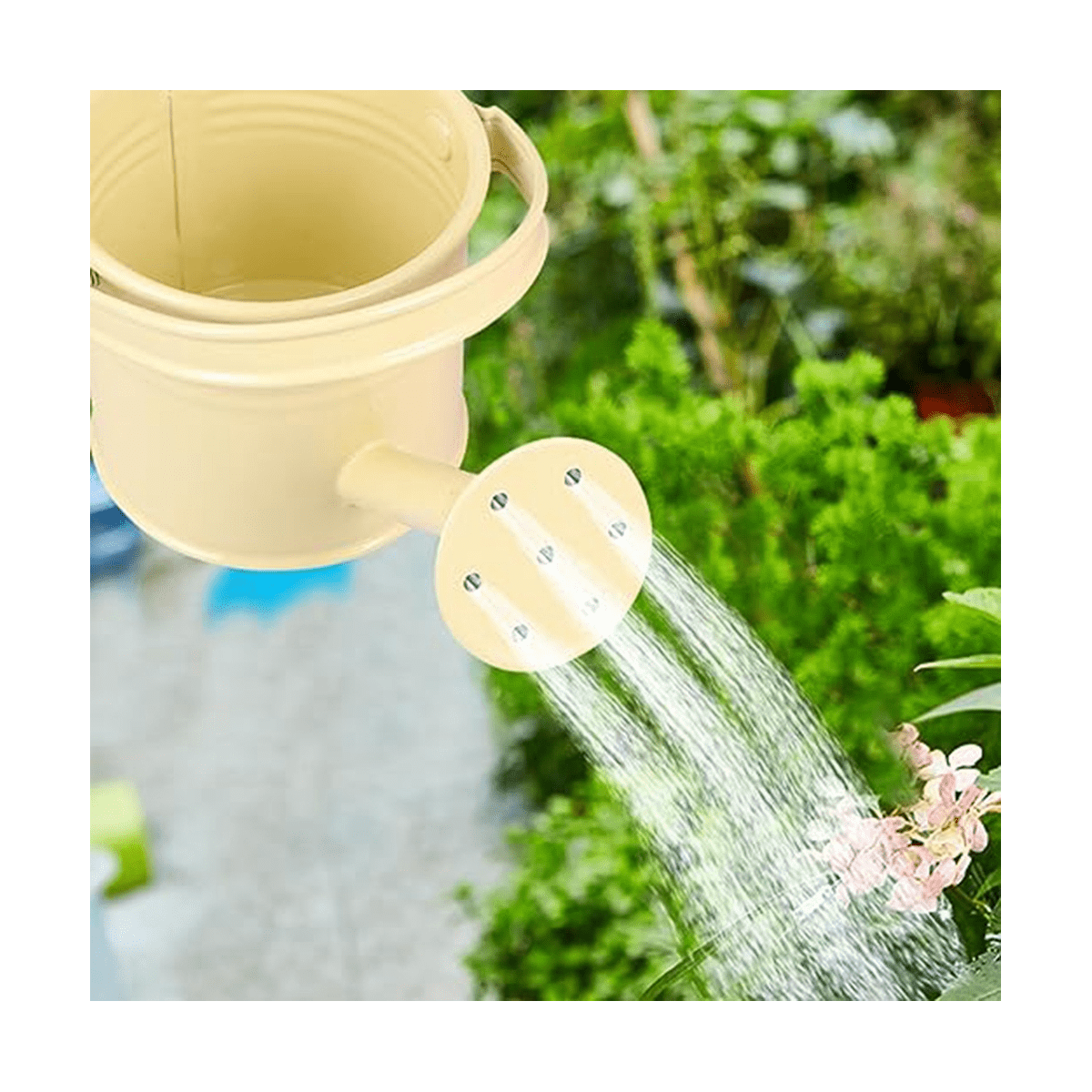 Metal Watering Can, , Children Iron Tin Sprinkling Kettle for Garden Home Plants Flower