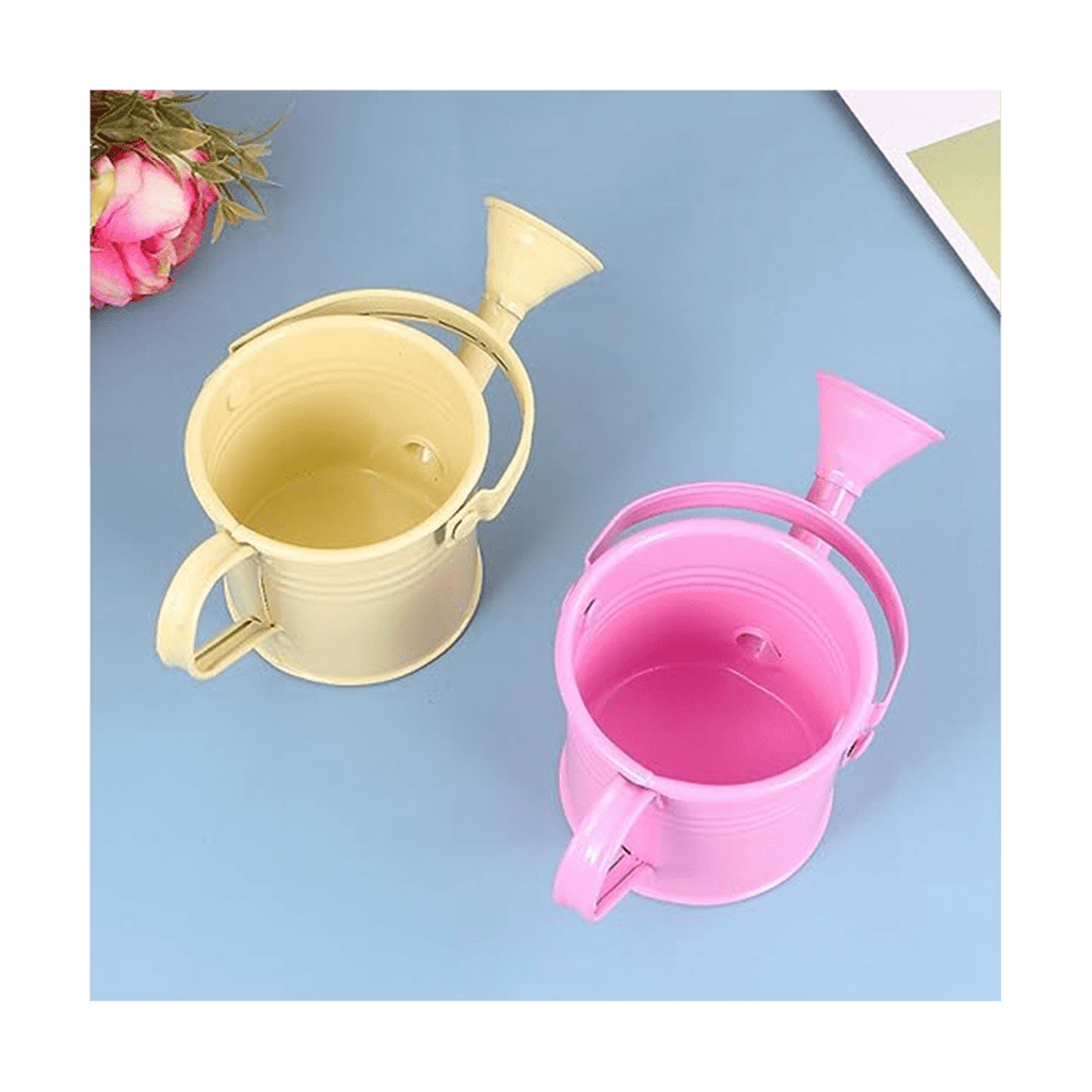 Metal Watering Can, , Children Iron Tin Sprinkling Kettle for Garden Home Plants Flower