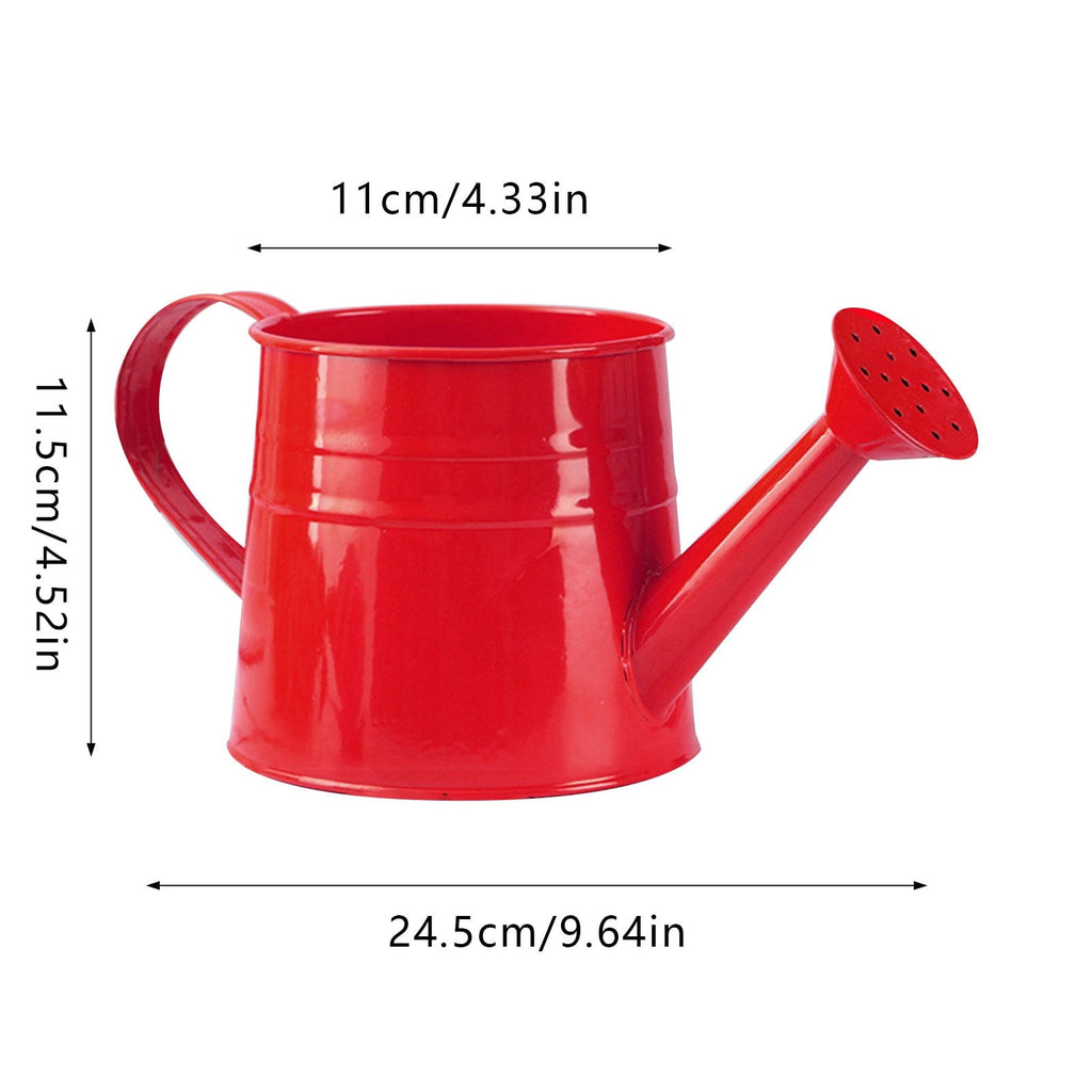 Watering Can, Gardening Tool Accessories, Sprinkling Can Watering Can 4L Metal Flower Garden Watering Can for Outdoor Indoor Lawn Garden