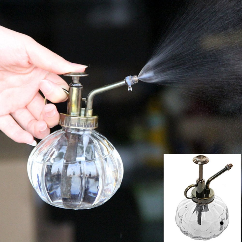 Vintage Pumpkin Shape Plant Flower Sprinkler Water Spray Bottle Garden Tool