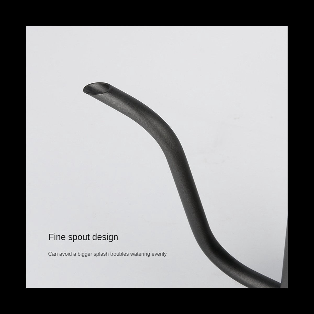 Watering Can Indoor Plants, 35 /1000 Ml Metal Stainless Steel Watering Can Pot with Long Spout for Indoor House White