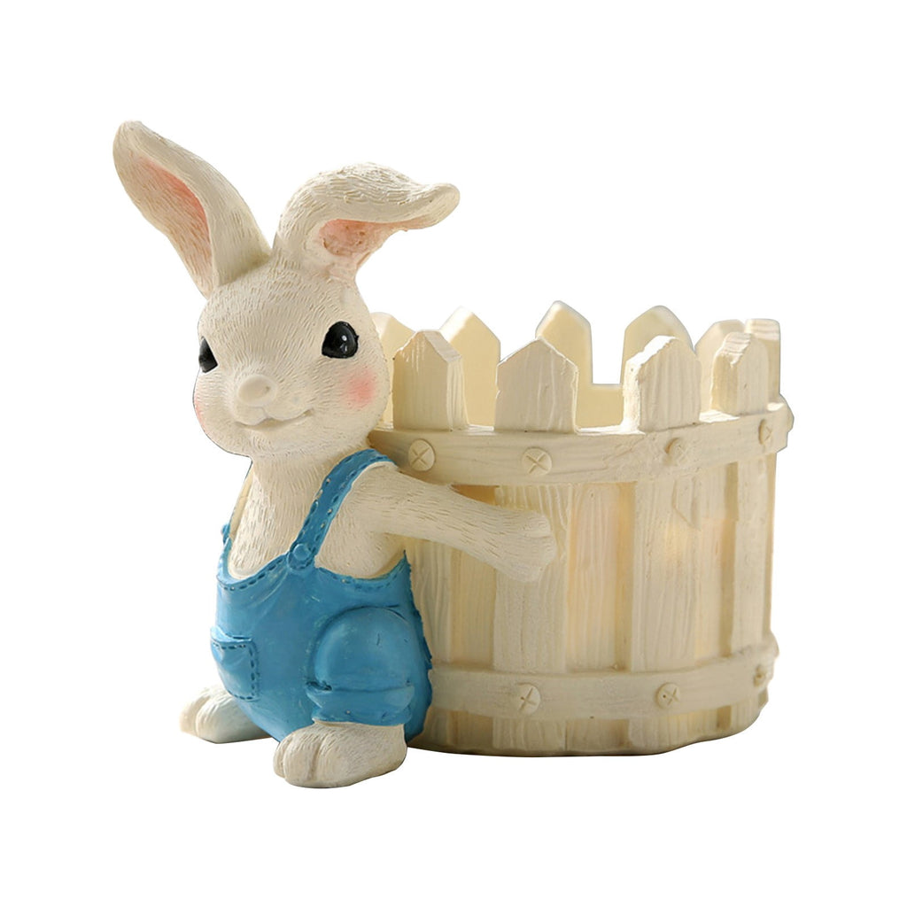 Generic Spring Festival Bunny Shaped Flower Pot Gift for Mom