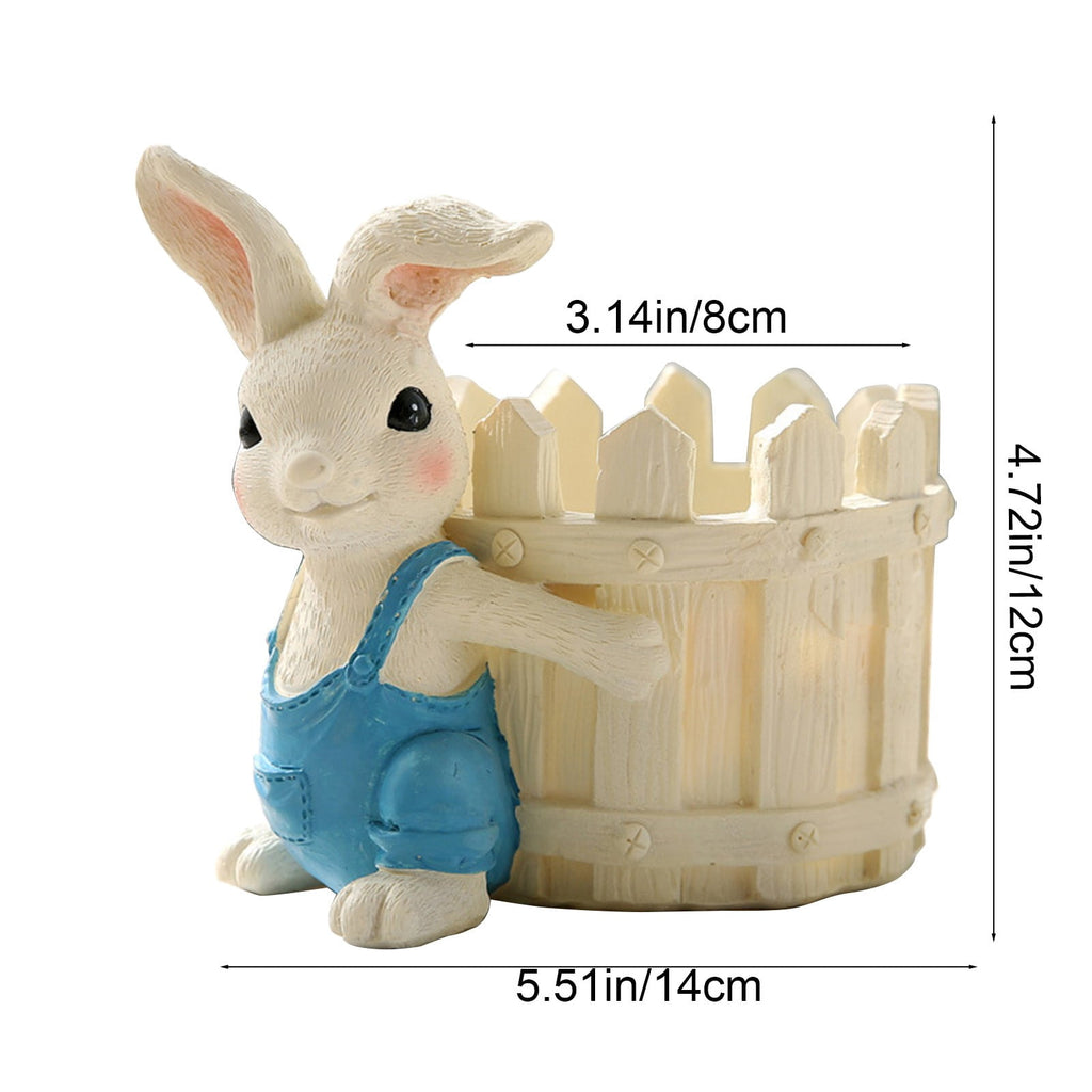 Generic Spring Festival Bunny Shaped Flower Pot Gift for Mom