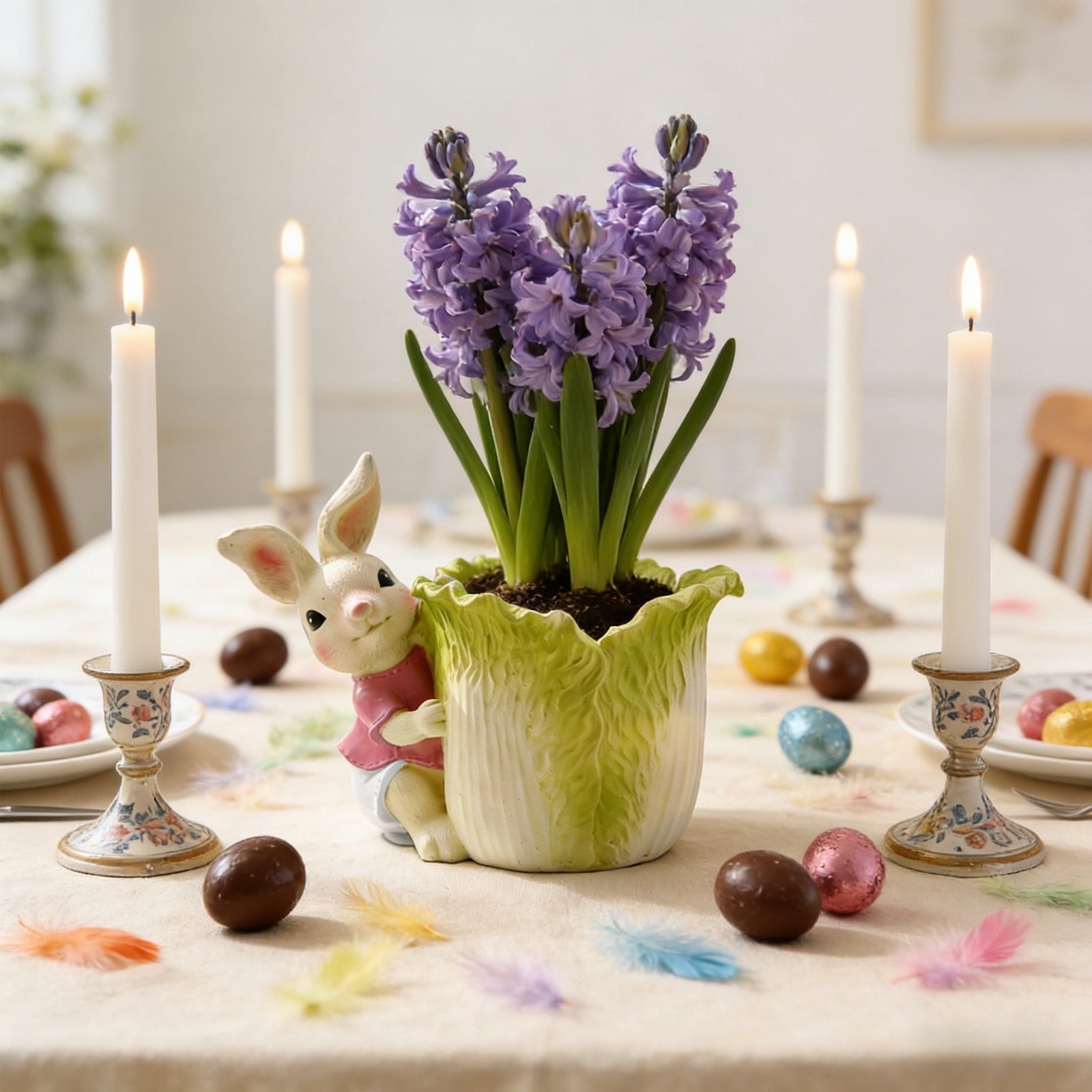 Generic Spring Festival Bunny Shaped Flower Pot Gift for Mom