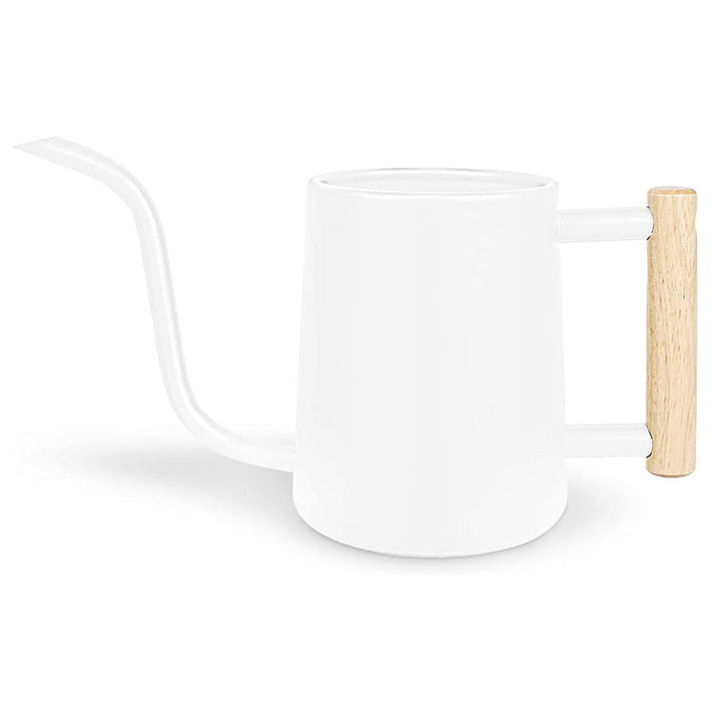 Watering Can Indoor Plants, 35 /1000 Ml Metal Stainless Steel Watering Can Pot with Long Spout for Indoor House White